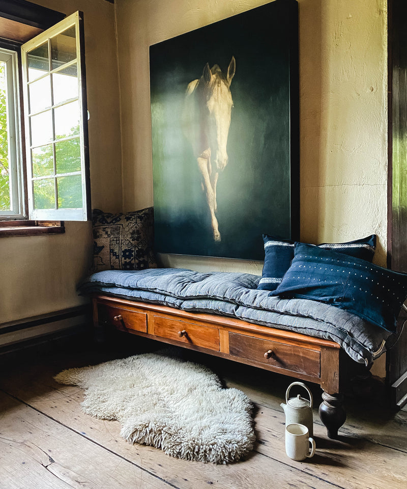 Bedroll Twin, Heather Navy | 36"x75"