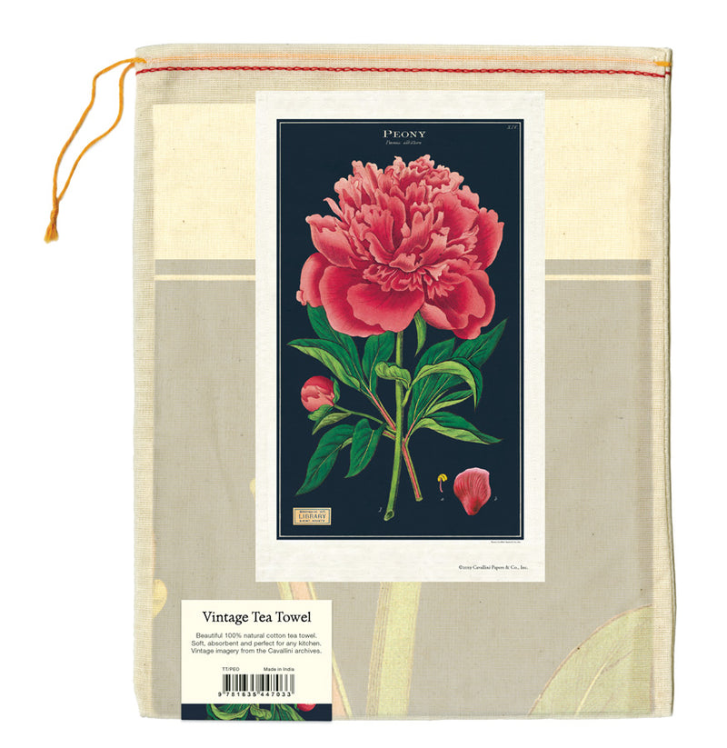 Tea Towel | Peony