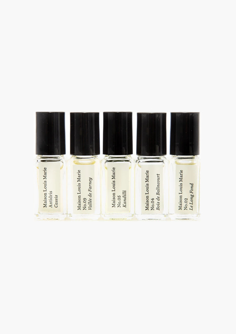 Maison Louis Marie Perfume Oil Discovery Sampler Set