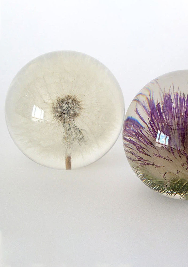 Open Thistle Large Paperweight