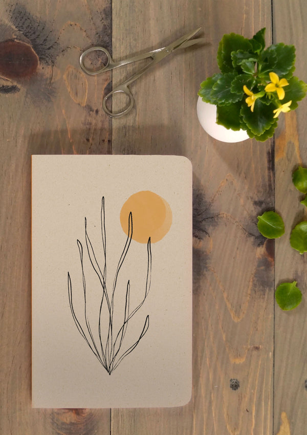 Ocotillo Contour Kraft Layflat Notebook