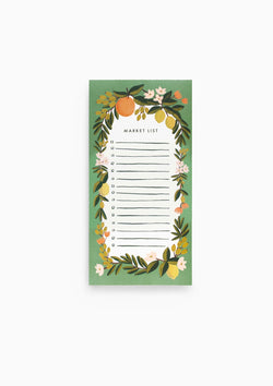 Market Pad | Citrus Floral