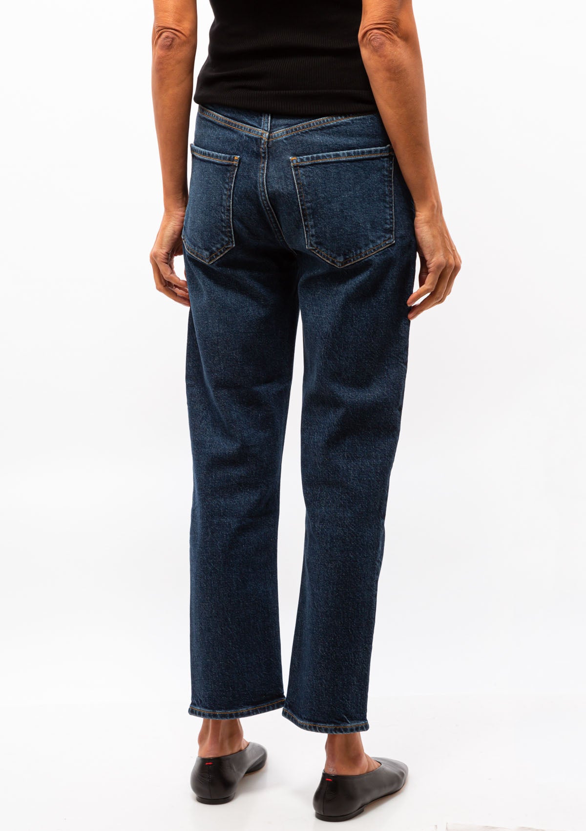 Riley High Rise Straight Crop | Divided