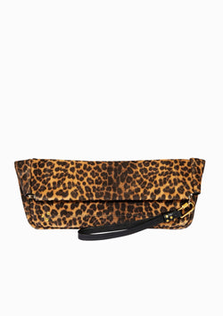 Leopard Print Chapel Foldover Clutch, WHISTLES