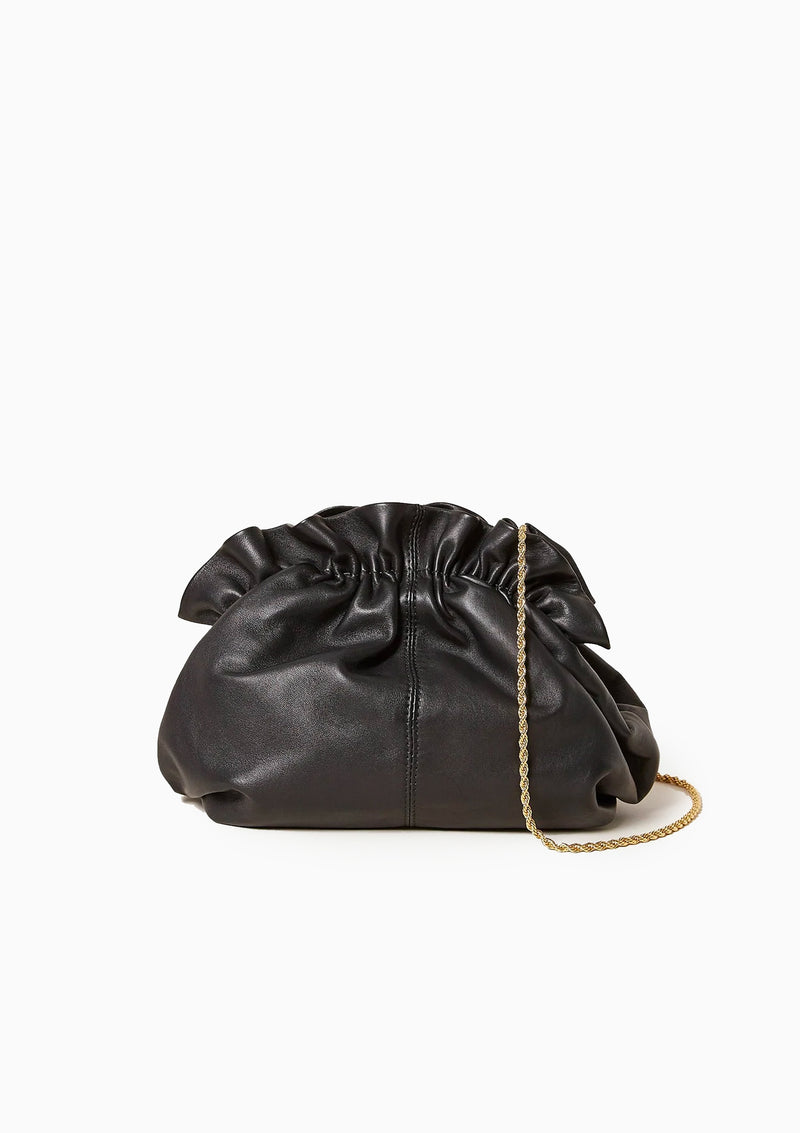 Loeffler Randall Willa Mini Cinch Clutch Black DIANI