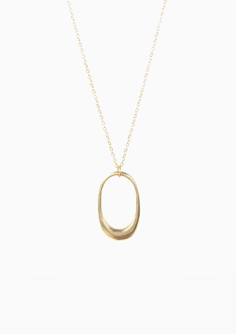 Delicate Mezi Necklace | Gold Plated Brass