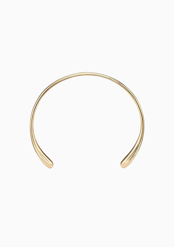 Double Dash Choker | Gold Plated Brass