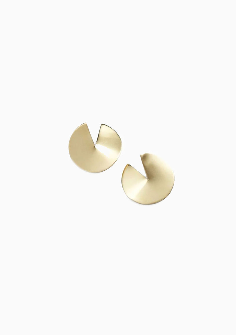 Sia Studs | Gold Plated Brass
