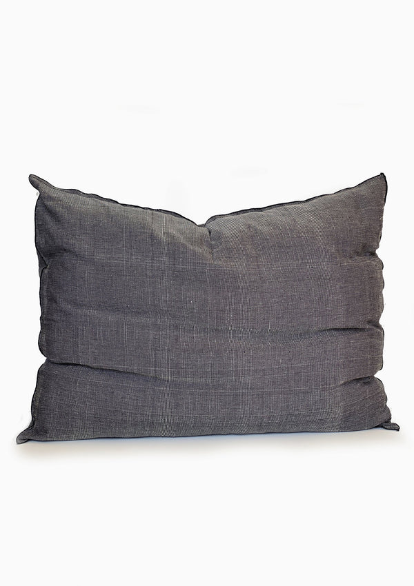 Headboard Cushion, Heather Navy | 24" x 32"