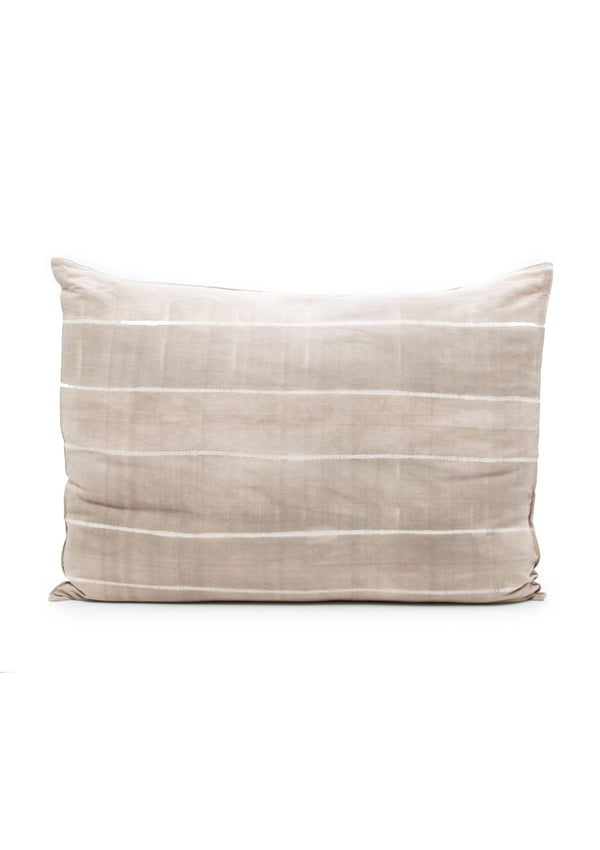 Headboard Cushion, Brown Batik | 24" x 32"