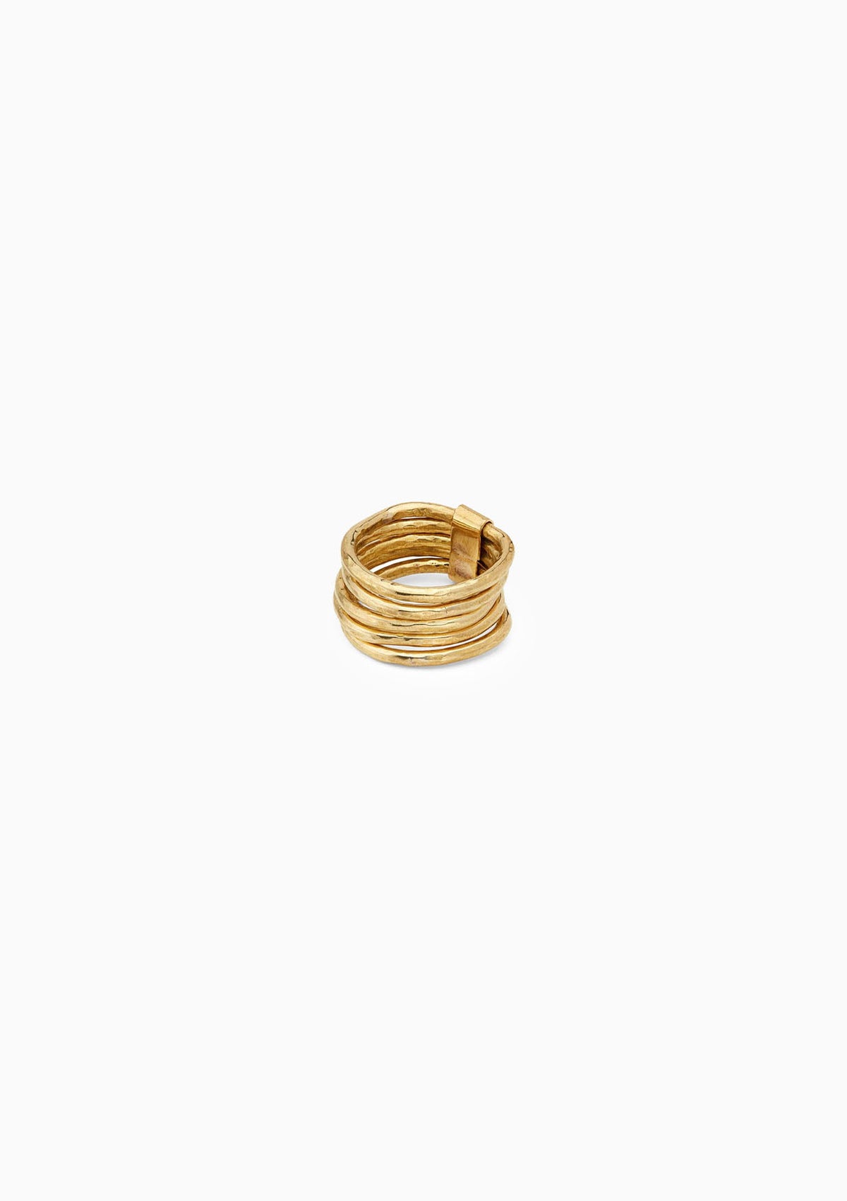 SOKO | Nyundo Stacking Rings | Gold